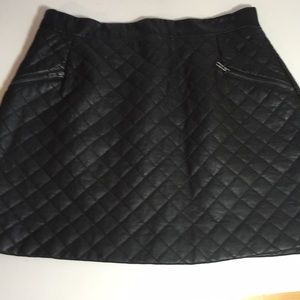 Topshop Vegan Leather Skirt 10